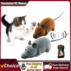 Remote Control Mouse Electric  Teasing Dog and Cat
